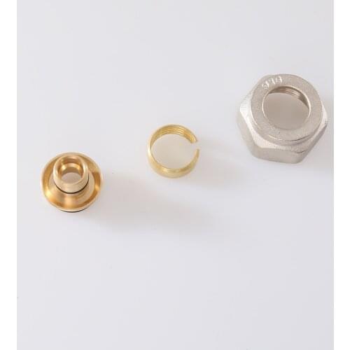 Floor Heating 16mm Joints Floor Heating Sub-collector Geothermal Water Separator Joint Brass Joint Fittings