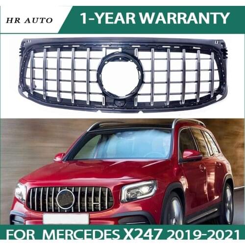 GLB250 GLB220 ABS front bumper grill without emblem GT Grille Fit for mercedes GLB Class X247 2019-2021
