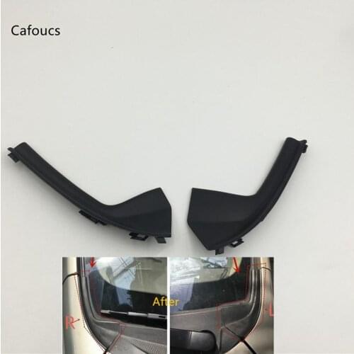 Cafoucs Car Front Windshield Wiper Side Trim Cover Water Deflector Cowl Plate Cover For Nissan Tiida