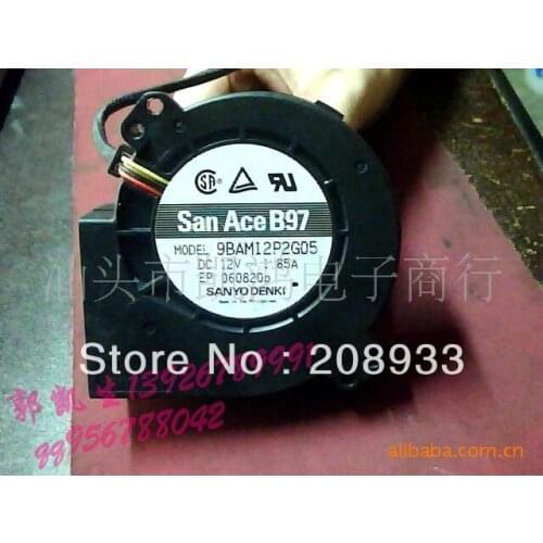For Mouth For SANYO For SANYO DC12V the 9733 blower 9BAM12P2G05 of turbine fan+cooling fan