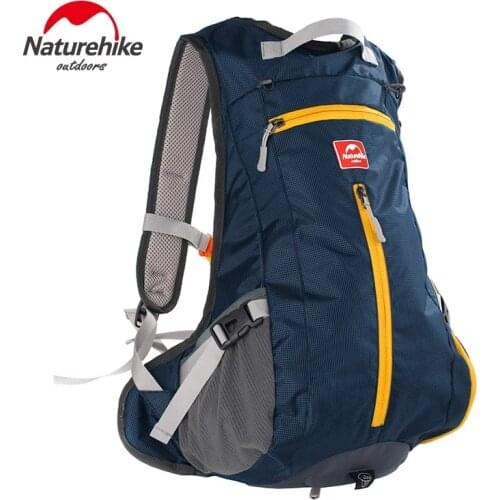 Naturehike 15L Ultralight Waterproof Nylon Backpack quick-dry adjustable Small shape large capacity Cycling Camping Rucksack