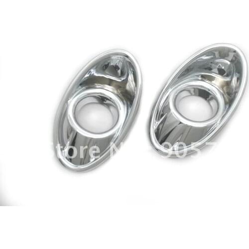 High Quality Chrome Front Fog Light Cover for Ford Focus MK3 Sedan Hatchback 12-13 Free Shipping
