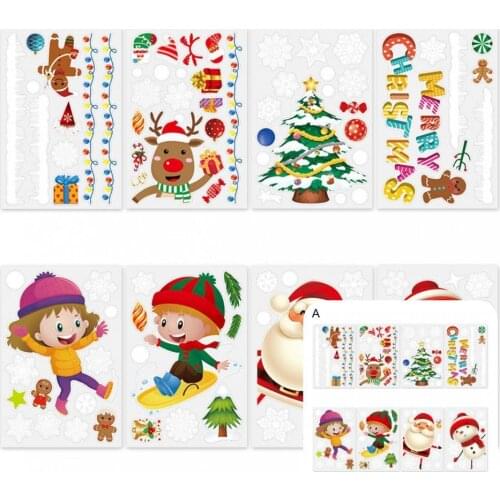 Portable 1 Bag Good Window Glass Electrostatic Stickers PP Glass Sticker Multi-purpose for Bedroom