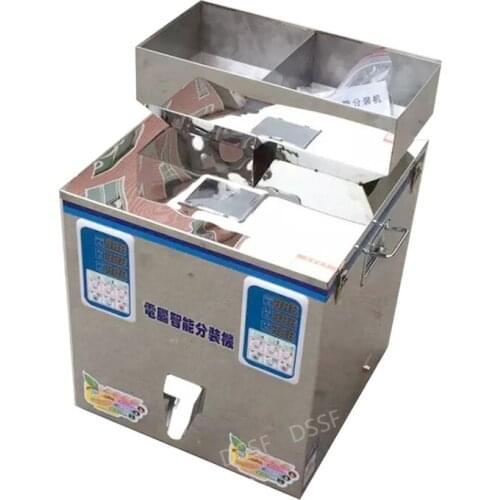 2-99G Multifunctional double heads weighing filling Machine for coffee tea grain powder