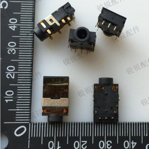 5pcs) Audio socket headphone connector female connector for Lenovo ideapad y400 y410p y430p small board