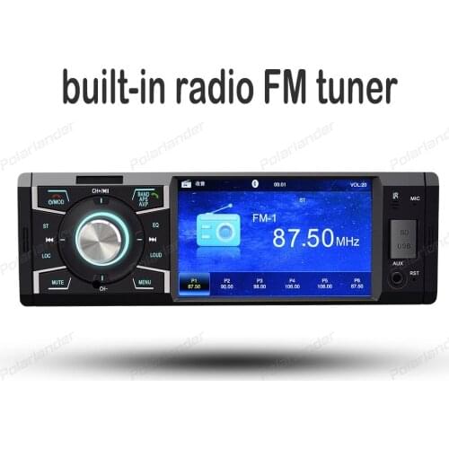 4 inch Car Mp5 MP4 Player stereo radio Bluetooth aux in USB SD Card video Player support rear view camera with Remote Control