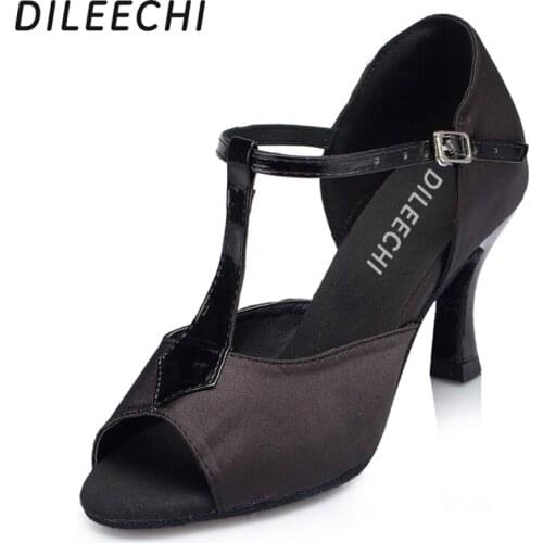 DILEECHI New arrival professional Latin dance shoes womens dance shoes female adult dance shoes slip-resistant