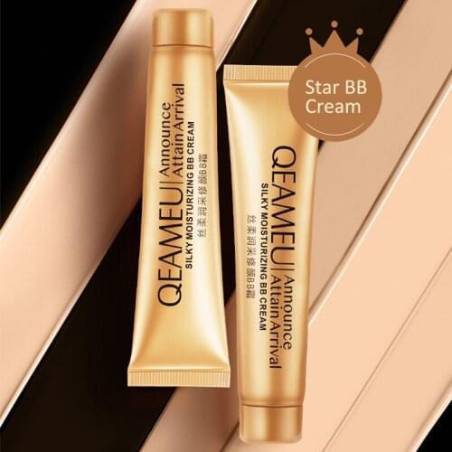 Small Golden Tube Concealer Naturally Lasting Without Makeup Liquid Foundation BB Cream Moist Whitening Foundation Cream 30g