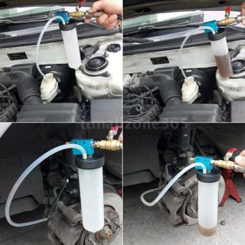 Newest Car Brake Fluid Replacement Tool Automotive Pump Oil Bleeder Empty Exchange Drained Kit Oil Change Auto Hand Tool