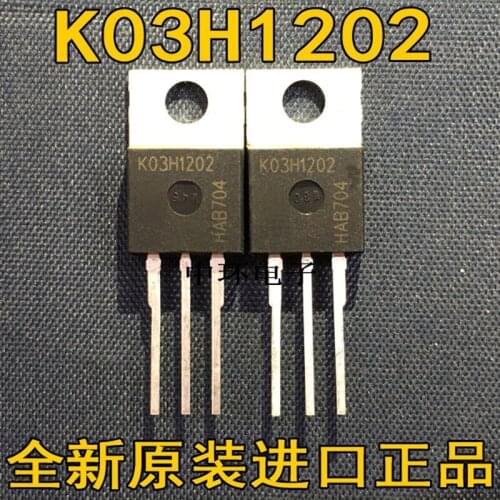 10 PCS K03H1202 TO-220 IGBT.2A 1200V IKP03N120H2 TO-220