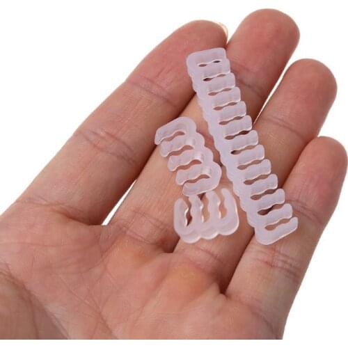 12Pcs PP Cable Comb /Clamp /Clip /Dresser For 2.5-3.0 mm Cables White 6/8/24 Pin 37MC