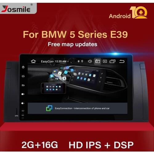 IPS1 Din Android 10 Car Radio NO DVD Player For BMW X5 E53 BMW E39 5 Series multimedia GPS navigationstereo Audio head unit DSP