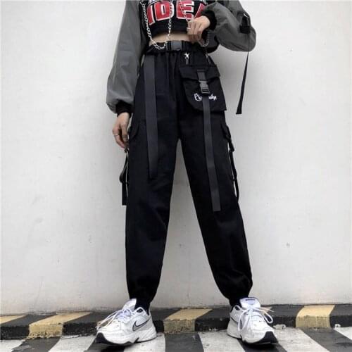 BIRGHWATER Women's Trousers Harem Pants