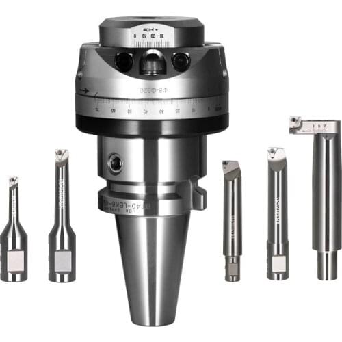 BT30 High Precision Boring Tool Set CNC Adjustable Cutter Device for Machining Enter Fine-tuning