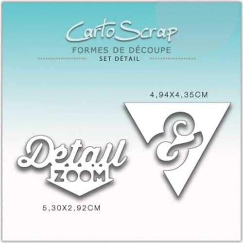 CH 2021 New Arrival Detail Stencil Metal Cutting Dies For Scrapbooking Practice Hands-on DIY Album Card Craft Decoration