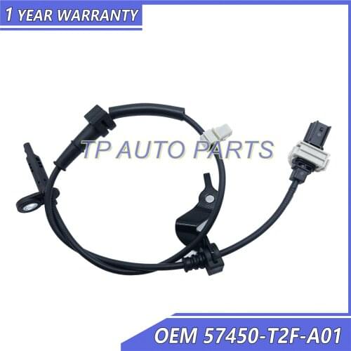 ABS Wheel Speed Sensor Front Right OEM 57450-T2F-A01 ALS2401 57450T2FA01 Compatible With Honda