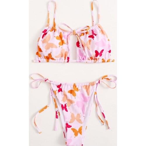 Розовые купальники De La Chance China At AliExpress