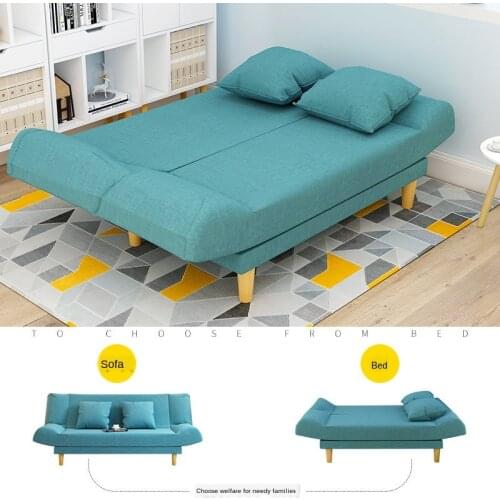 Karoislazy Sofa Small Apartment Foldable Living Room Lounge Chair Bedroom Balcony Sofa Folding Sofa Bed