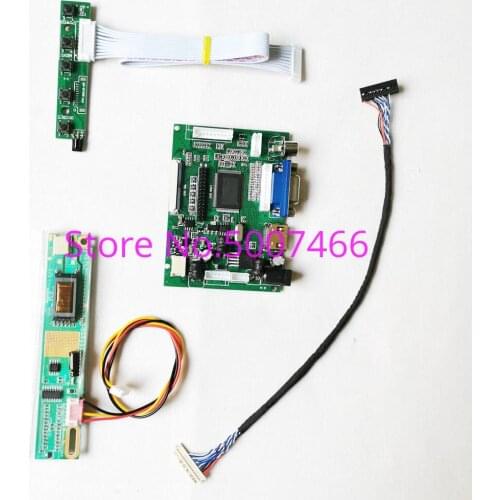 For HT13X12-103 HT13X13-201/203/213/214 13.3" VGA 2AV 1024*768 LVDS 20Pin 1CCFL inverter monitor controller drive board kit