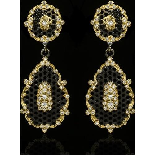 Drunken Jewelry Women's Gold Earrings