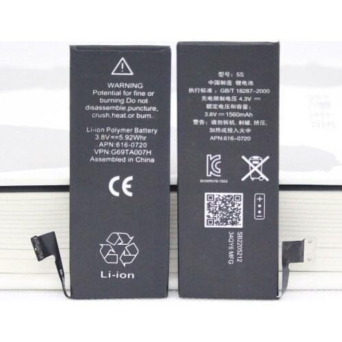 Аккумуляторы для телефонов Apple iPhone 5s ISUNOO China At AliExpress