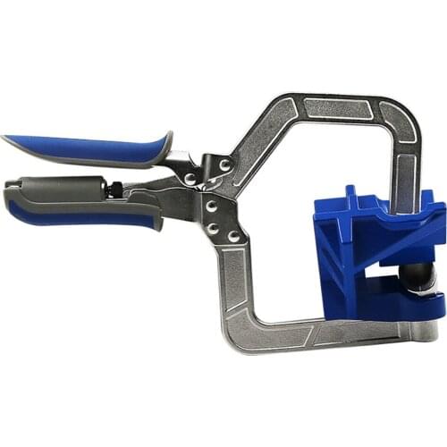 Pocket Hole Angle Clamp T-Type Connector Clamp Right Angle Clamp Right Angle Fixing Tool Angle Fixing Hole Puncher 90