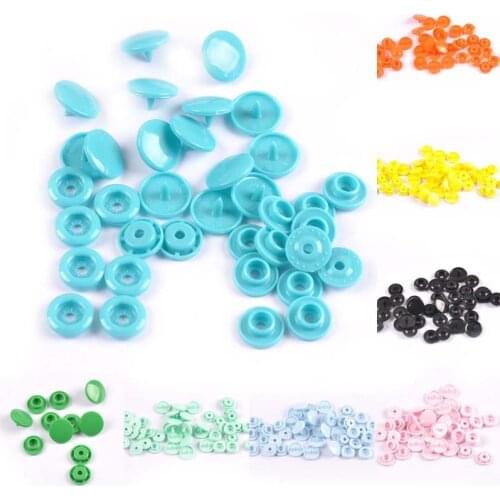 Round Resin Snaps Button For Sewing Baby Clothes Clips Clothing Button Fasteners Quilt Garment Decorative 20 Sets 12mm c2176