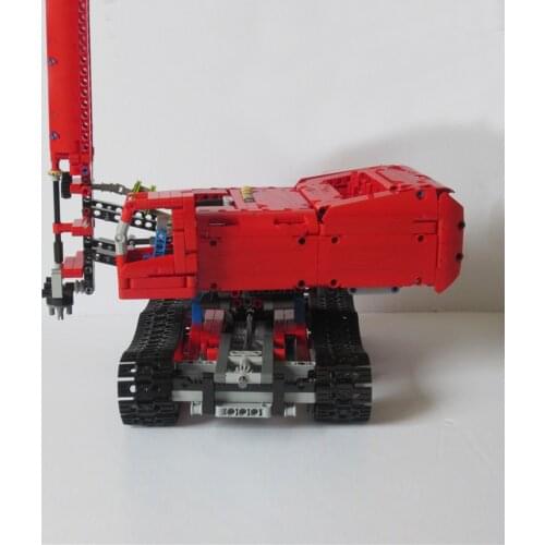 Moc-6478 construction machinery electric model assembly technology parts package Boy Gift