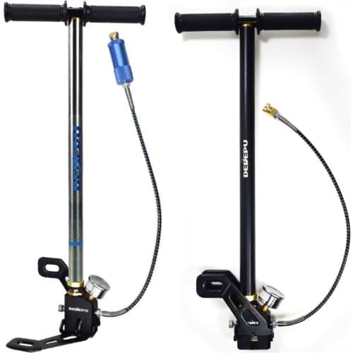 DEDEPU Pcp Pump 4 Four Stages Stage High Pressure Hand Pump Operated Air Pump 30Mpa 4500Psi Hpa Tank Hunting Car Bike Air Rechar