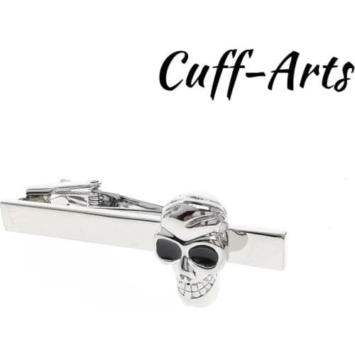 New And High Quality Skull Tie Clip Fashion Style For Mens Business Tie Pin Free Delivery T10007