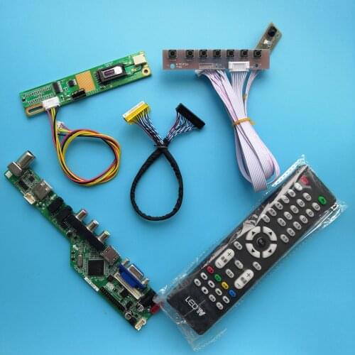 For B154EW04 V.0 AV 1 lamps 15.4" USB Interface Module VGA HDMI Resolution TV Controller Board 30pin Digital Signal1280X800