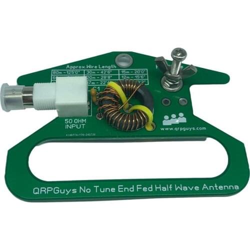 DIY Portable No Tune End Fed Half Wave Antenna 50Ohm ingle-Band 80M-10M End-Fed Half-Wave Linear Antenna