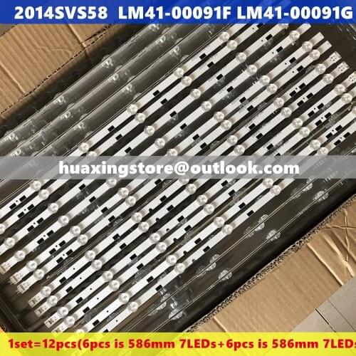 1170mm LED Backlight Lamp strip 14leds For Sa msung 58 inch TV UA58H5288 2014SVS58 LM41-00091F LM41-00091G LCD Monitor