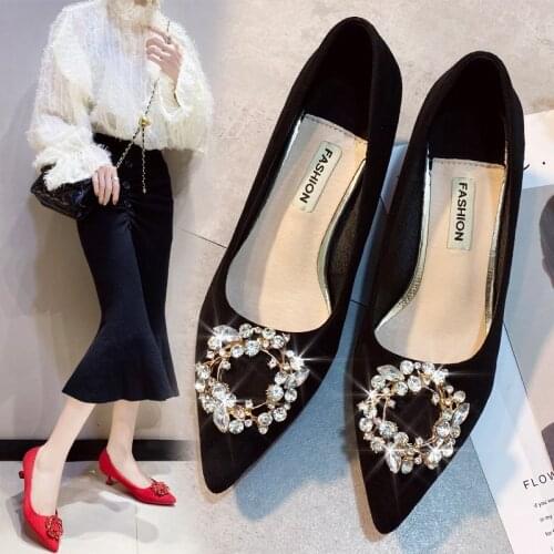 Newest Gradient Pointed Toe Gold Heel Women Shoes Thin Heels 5cm Casual Slip-On Woman Pumps Summer Office Mules High Heels Women