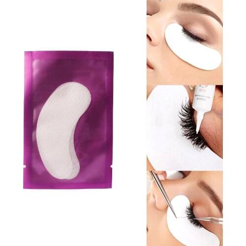 1 Pair Eyelash Extension Paper Patches Under Eyelash L6V0 Gel Pads Eyelas Tools Makeup Sticker Mask Eye Paper Collagen Exte A7M3