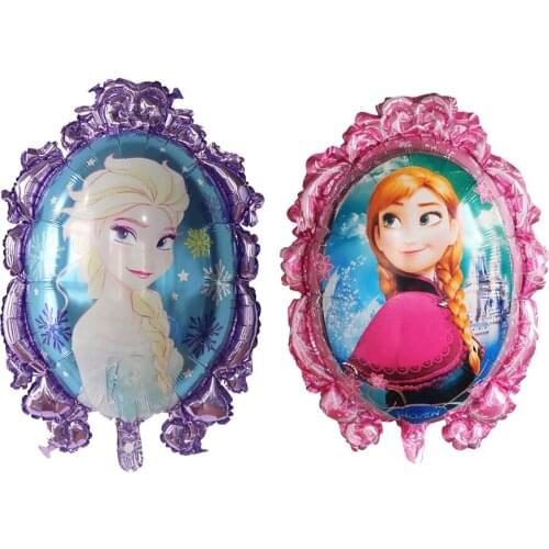 10/20/50pcs Cartoon Frozen Princess Balloons Baby Shower Girl Happy Birthday Party Decorations Party Helium Balloon Kids Toys