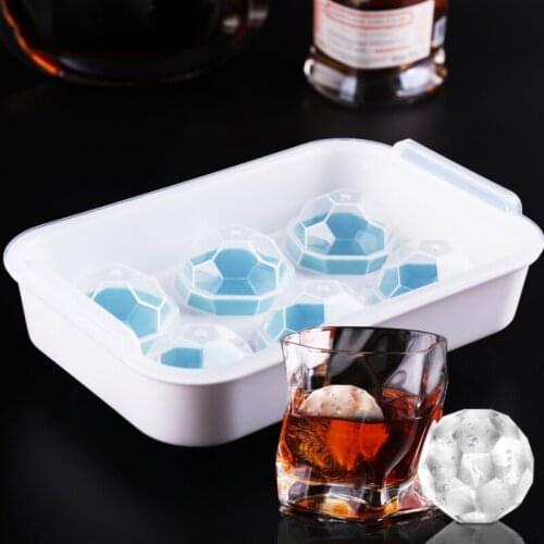 2021 Silicone Ice Mold Creative Whiskey Ice Round Ball Mould DIY Summer Kitchen Making Ice Tools Home Bar Accessories