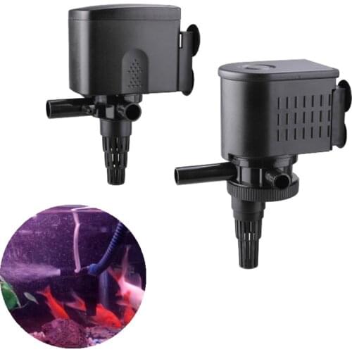 3 In 1 Aquarium Filter Multifunction Internal Air Pump with Aeration Aquarium Accessories Filter for Fish Tank Tool