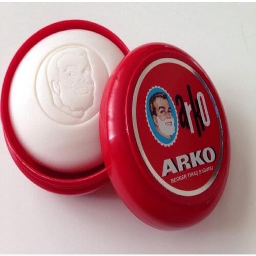 Arko Shaving Soap 90 g Bowl Razor Shaving Soap Abundant Foam Cleaning Easy Cleaning Easy Rinse Irritation None