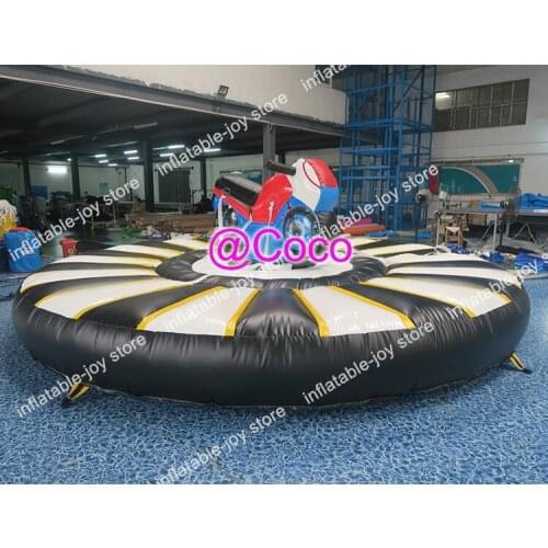 Free ship to door!17ft diameter indoor/outdoor inflatable motorbike ride human inflatable sport game for sale