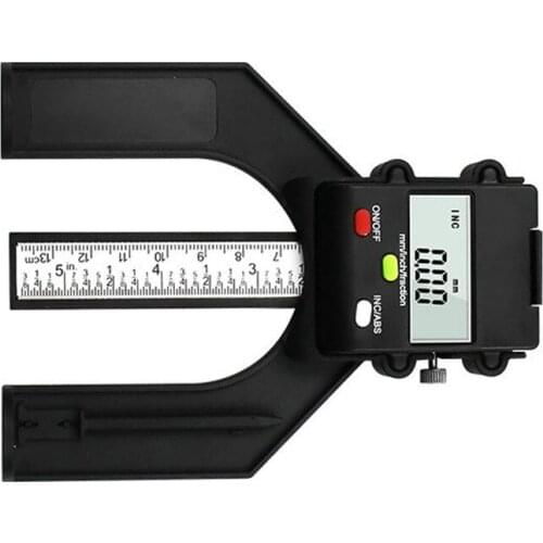 0-80mm Depth Height Digital Gauges Ruler 0.01mm High Precision Digital Electronic Calipers DIY Woodworking Measuring Ruler Tools