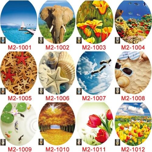 DIY Mural Bathroom Decor 3D Toilet Seat Wall Sticker PVC Art Wallpaper Removable Bathroom Decals J2Y