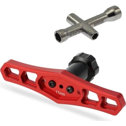 For 1/8 Off-Road Vehicle Truck Wheel Repair Sleeve 17mm Nut Sleeve Metal Tool Hexagon Wrench Tool Tire Repair Parts