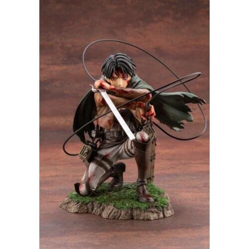 18cm Attack on Titan Figure Rival Ackerman Action Figure Package Ver. Levi PVC Action Figure Rivaille Collection Model Toys