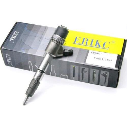 ERIKC 0445 110 827 Spare Parts Common Rail Injection 0445110827 Auto car fuel injector 0 445 110 827 for BOSCH