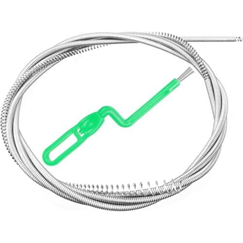 Bathroom Pipe Brush Bendable Sink Tub Hair Cleaning Kitchen Cleaning Tools Sewer Cleaning Tools Drain Sewer Dredge