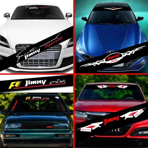Car Front Windshield Prevent Sunlight Reflection Stickers Decoration Decals Styling Parts For Suzuki Jimny Accessories