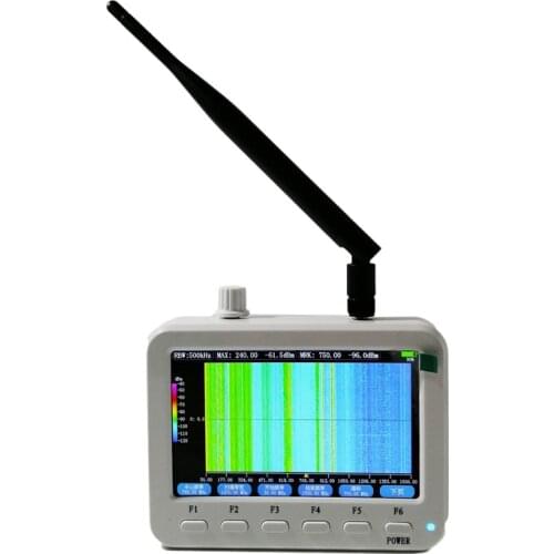New 5.0 Inch LCD Display XT-239 Handheld RF Spectrum Analyzer 2.3G-2.9GHz WiFi NBIOT 4G Zigbee Bluetooth Analyzer