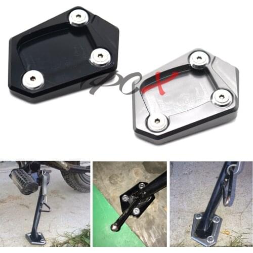 Kickstand Foot Side Stand Extension Pad Support Plate For HONDA CB400 2002-12. CB650F 2014-2016. NM4 2014-2016. NSS300 2013-2016