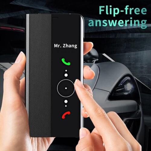 For Huawei P20 P30 P40 Mate 20 40 Pro Cover Luxury Magnetic Leather Flip Cover Full Protection Phone Case